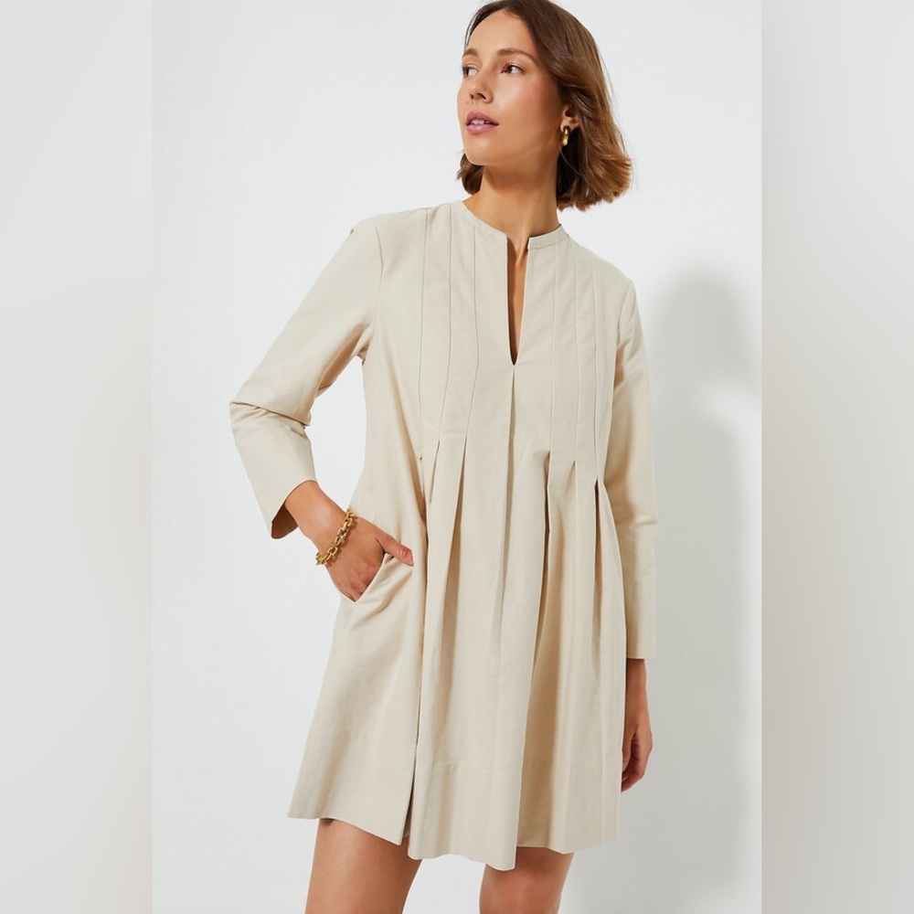 Tuckernuck Stone Luella Dress - Tan XS NWT